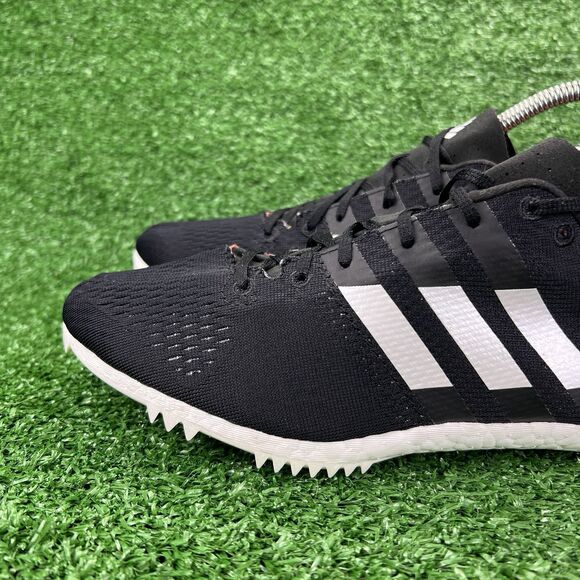 Adidas Adizero Avanti Boost  Sz 8.5 Track Field Spikes Cleats Black White CG3831 main image 8